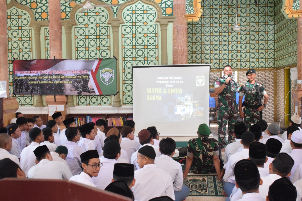 Kodam IM Sosialisasi Penerimaan Calon…